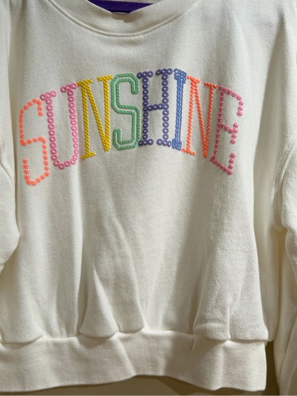 GAP white crewneck